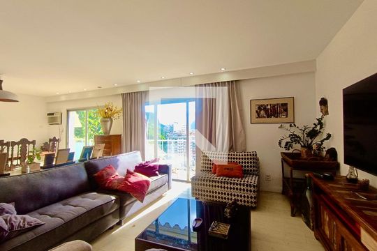 Sala de apartamento para alugar com 4 quartos, 280m² em Lagoa, Rio de Janeiro