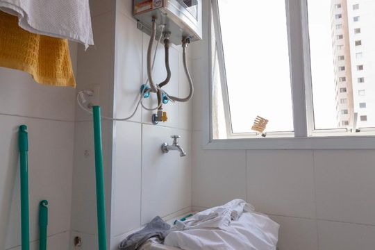 Área de Serviço de apartamento à venda com 1 quarto, 50m² em Brooklin Paulista, São Paulo