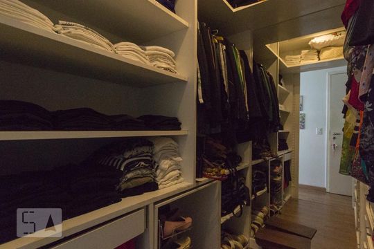 Closet de apartamento à venda com 1 quarto, 89m² em São Conrado, Rio de Janeiro