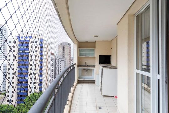 Varanda Gourmet de apartamento para alugar com 3 quartos, 172m² em Vila Mascote, São Paulo