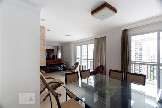 Sala de apartamento para alugar com 3 quartos, 172m² em Vila Mascote, São Paulo