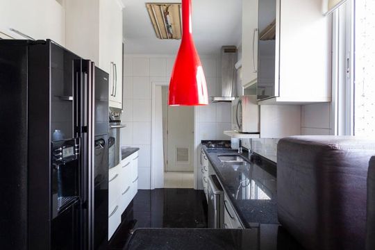 Cozinha de apartamento para alugar com 3 quartos, 172m² em Vila Mascote, São Paulo