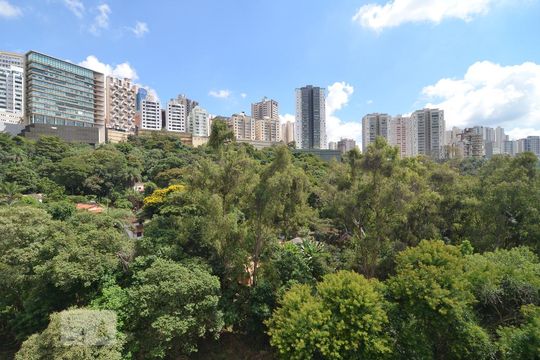 Vista de apartamento à venda com 1 quarto, 45m² em Vale do Sereno, Nova Lima