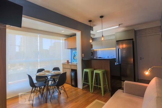 Apartamento para alugar com 1 quarto, 38m² em Pinheiros, São Paulo