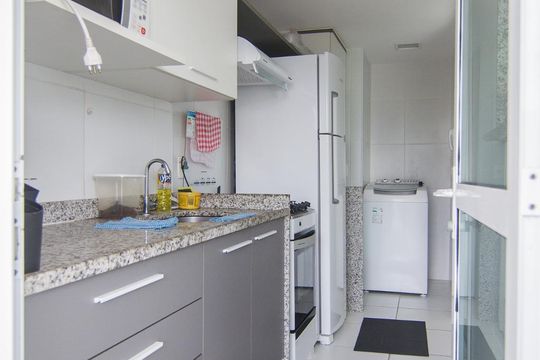 Cozinha de apartamento para alugar com 2 quartos, 83m² em Recreio dos Bandeirantes, Rio de Janeiro