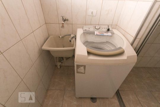 Área de serviço  de apartamento para alugar com 1 quarto, 52m² em Liberdade, São Paulo