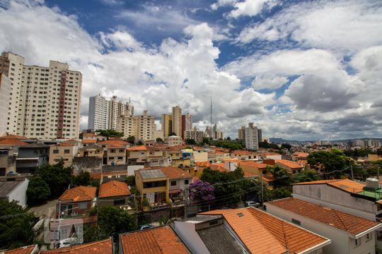 LavanderiaVaranda vista de apartamento para alugar com 1 quarto, 47m² em Jardim Vera Cruz, São Paulo