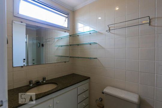 Banheiro da Suite de apartamento à venda com 3 quartos, 78m² em Vila Pompeia, São Paulo