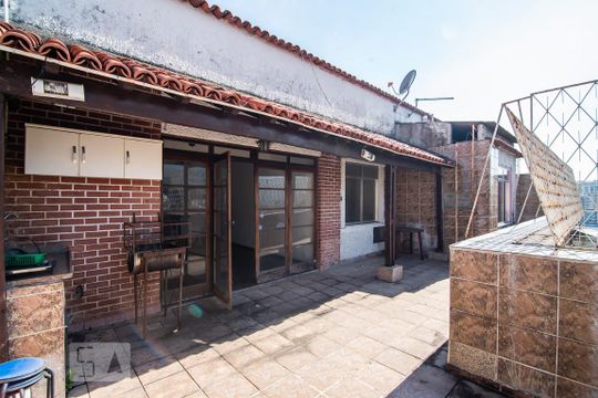 Área externa da cobertura de apartamento para alugar com 2 quartos, 150m² em Vila Isabel, Rio de Janeiro