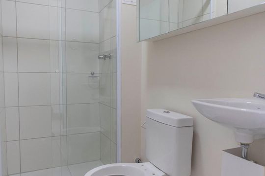 Banheiro de Serviço de apartamento para alugar com 3 quartos, 229m² em Retiro, Jundiaí