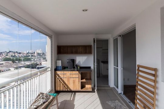 Sacada de apartamento para alugar com 2 quartos, 76m² em Vila Leopoldina, São Paulo