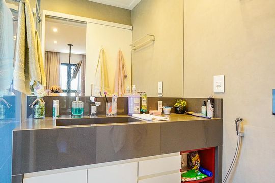 banheiro suíte de apartamento para alugar com 2 quartos, 70m² em Mooca, São Paulo