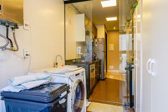 área de serviço de apartamento para alugar com 2 quartos, 70m² em Mooca, São Paulo