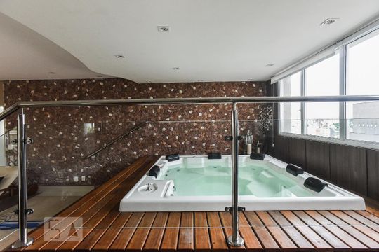 Ofurô de apartamento para alugar com 1 quarto, 50m² em Anchieta, São Bernardo do Campo