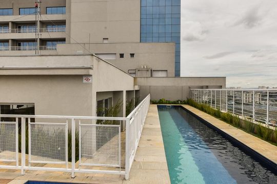 Piscina de apartamento para alugar com 1 quarto, 50m² em Anchieta, São Bernardo do Campo