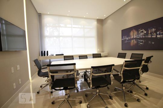Office de kitnet/studio à venda com 1 quarto, 39m² em Real Parque, São Paulo