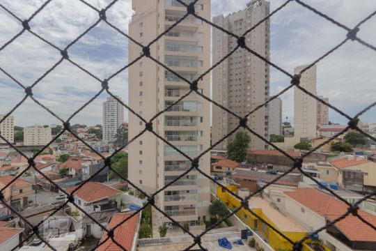Vista da varanda de apartamento para alugar com 2 quartos, 62m² em Vila Santo Estéfano, São Paulo