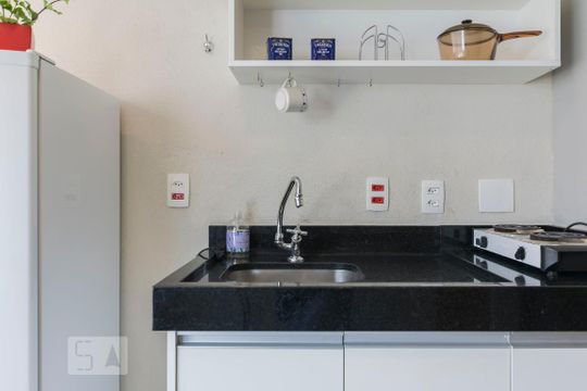 Varanda Gourmet (Torneira) de kitnet/studio para alugar com 1 quarto, 33m² em Vila Mariana, São Paulo