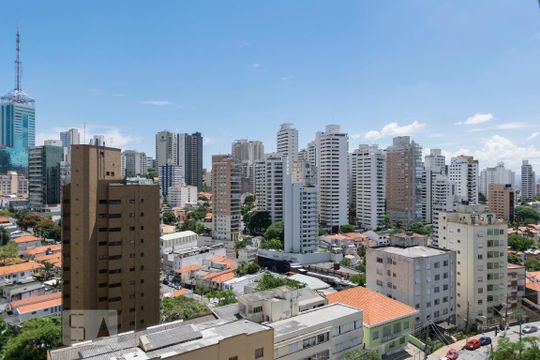 Vista de kitnet/studio para alugar com 1 quarto, 33m² em Vila Mariana, São Paulo