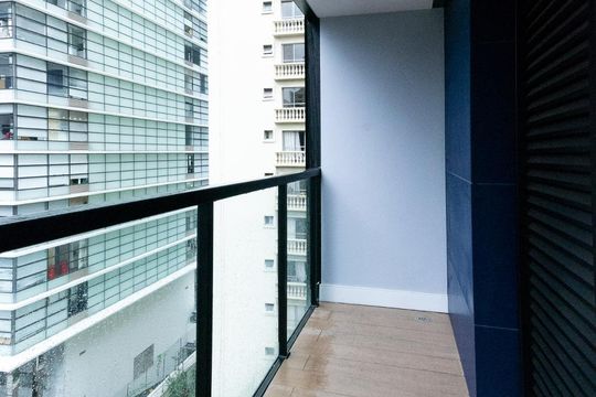 Varanda de apartamento para alugar com 1 quarto, 47m² em Vila Olímpia, São Paulo