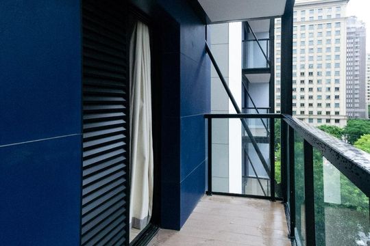 Varanda de apartamento para alugar com 1 quarto, 47m² em Vila Olímpia, São Paulo