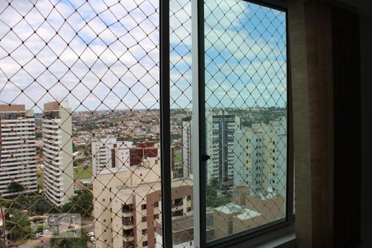 Vista da Sala de apartamento para alugar com 1 quarto, 35m² em Sul (águas Claras), Brasília