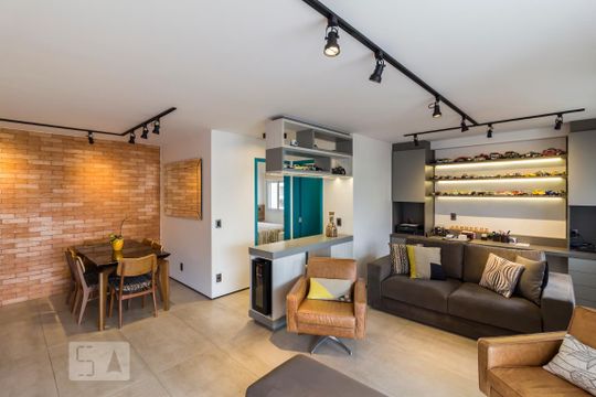 Apartamento à venda com 1 quarto, 77m² em Alto de Pinheiros, São Paulo