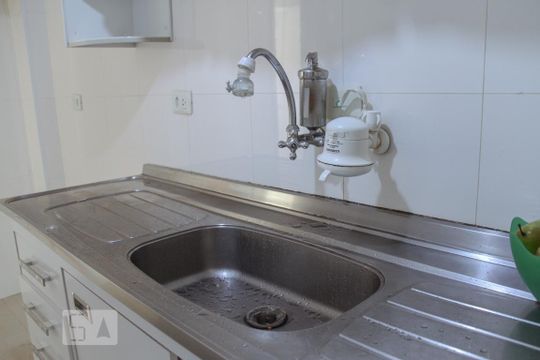 Cozinha - Torneira de apartamento à venda com 2 quartos, 58m² em Santa Cecília, São Paulo