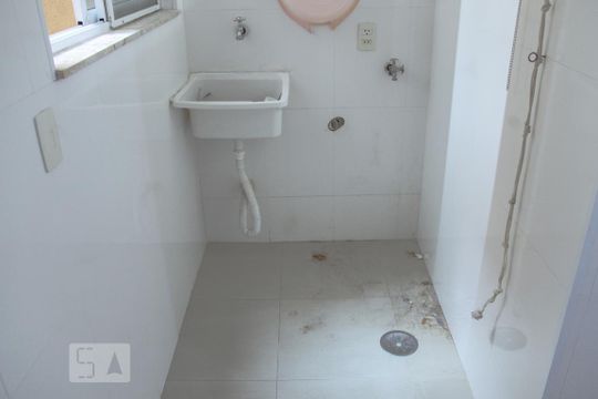 Área de Serviço de apartamento à venda com 2 quartos, 58m² em Santa Cecília, São Paulo