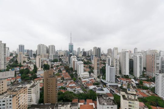 Vista de apartamento à venda com 1 quarto, 49m² em Vila Mariana, São Paulo