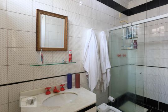 Banheiro da Suite 1 de casa à venda com 4 quartos, 190m² em Sumaré, São Paulo