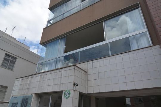 Fachada de apartamento à venda com 4 quartos, 154m² em Buritis, Belo Horizonte