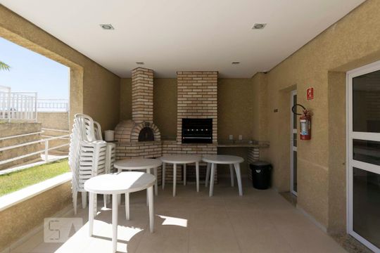 Área comum - Churrasqueira de apartamento para alugar com 2 quartos, 55m² em Vila Vermelha, São Paulo