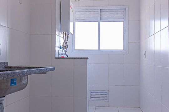 Cozinha de apartamento à venda com 2 quartos, 55m² em Vila Moinho Velho, São Paulo