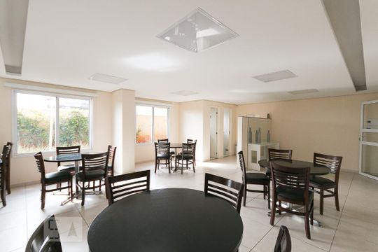 Salão de festa de apartamento à venda com 2 quartos, 55m² em Vila Moinho Velho, São Paulo