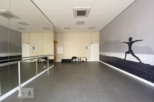 Área comum - Academia de kitnet/studio para alugar com 1 quarto, 35m² em Real Parque, São Paulo