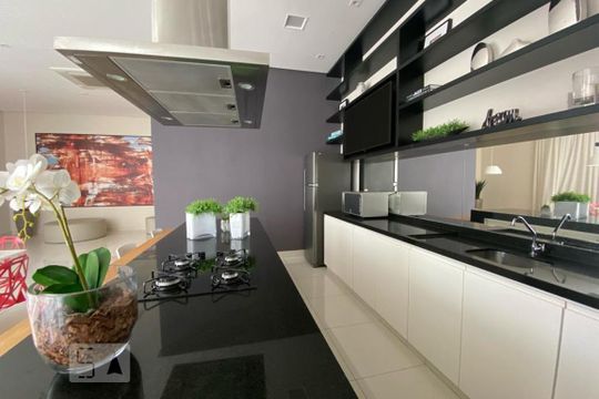 Área comum - Salão de festas de kitnet/studio para alugar com 1 quarto, 35m² em Real Parque, São Paulo