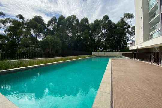 Área comum - Piscina de kitnet/studio para alugar com 1 quarto, 35m² em Real Parque, São Paulo