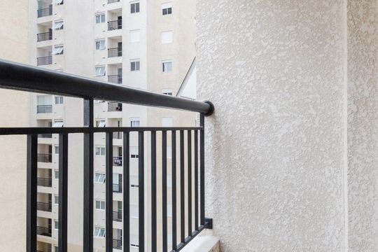 Varanda da Sala de apartamento para alugar com 2 quartos, 60m² em Planalto, São Bernardo do Campo