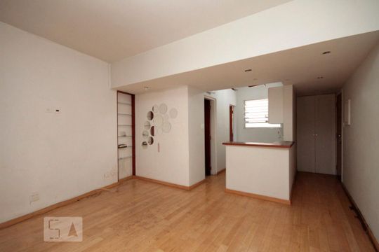 Sala de apartamento à venda com 1 quarto, 40m² em Bela Vista, São Paulo