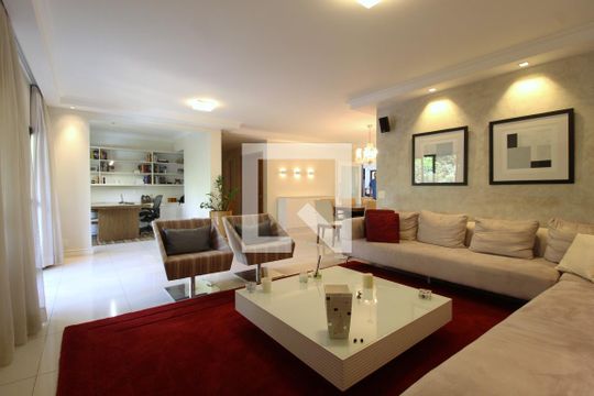 Sala de apartamento para alugar com 3 quartos, 210m² em Moema, São Paulo