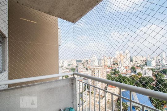 Varanda da Sala de apartamento à venda com 2 quartos, 63m² em Cambuci, São Paulo
