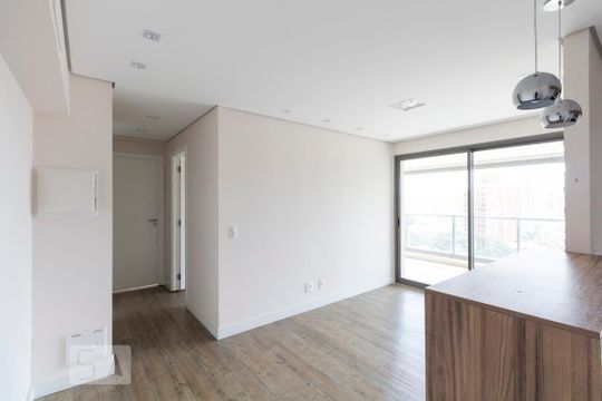 Sala de apartamento à venda com 2 quartos, 68m² em Mirandópolis, São Paulo