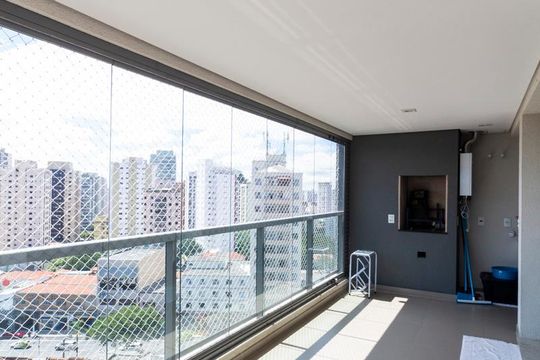 Varanda de apartamento à venda com 2 quartos, 68m² em Mirandópolis, São Paulo