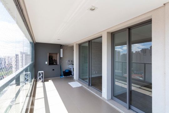 Varanda de apartamento à venda com 2 quartos, 68m² em Mirandópolis, São Paulo