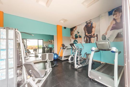 ACADEMIA de apartamento para alugar com 3 quartos, 134m² em Vila da Serra, Nova Lima