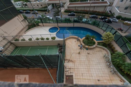 PISCINA QUADRAS  de apartamento para alugar com 3 quartos, 134m² em Vila da Serra, Nova Lima