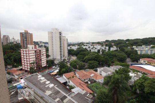 Vista da varanda de apartamento à venda com 2 quartos, 53m² em Vila Gomes, São Paulo