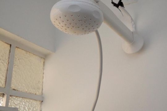 Banheiro de apartamento à venda com 1 quarto, 34m² em Santa Cecília, São Paulo