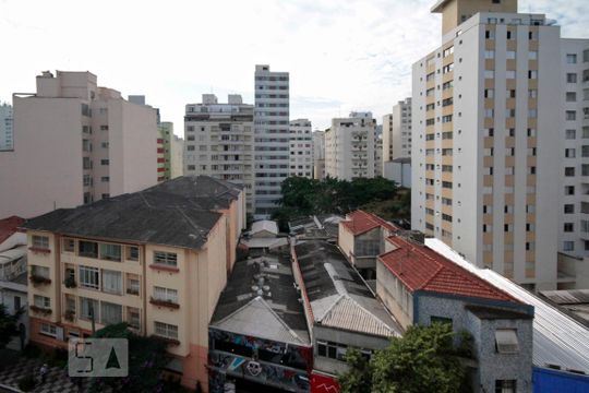 Vista de apartamento à venda com 1 quarto, 34m² em Santa Cecília, São Paulo